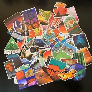 BOGO 50% OFF! 5 Large outdoors stickers